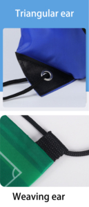 Paquete de saco de cuerda de dibujo profesional con bolsas de cordón de diseñador de logotipo mochila de cuerda personalizada - Product Image 4