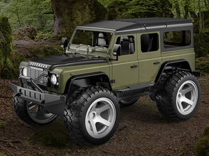 DWI DOWELLIN 2.4G 1:14 yetişkinler ve çocuklar için uzaktan kumanda Off-Road araba savunmak RC kamyon yarışı araç modeli - Product Image 5