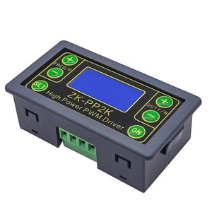 Modulo regolabile del ciclo di lavoro di frequenza di impulso dell'affissione a cristalli liquidi PWM di modo ZK-PP2K modulo del Driver del generatore 8A del segnale di PWM per il motore/lampada - Product Image 5