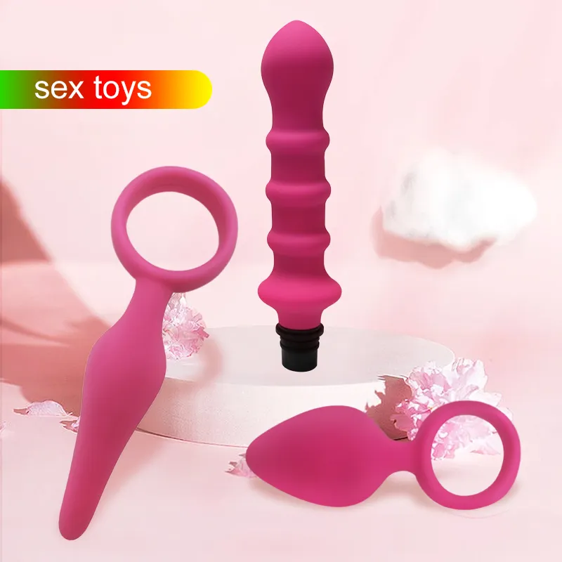 Adaptador de pistola de masaje de silicona personalizado, accesorio de consolador de cabeza, Juguetes sexuales para adultos, vagina, tapón Anal, masturbación para hombre y mujer