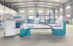 Torno CNC de gran venta para procesar todo tipo de madera Carga y descarga automática personalizable de alta eficiencia - Product Image 5