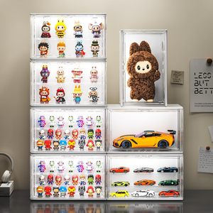 45*33*33 cm tùy chỉnh rõ ràng Acrylic hiển thị trường hợp <span class=keywords><strong>mini</strong></span> bóng đá Mũ bảo hiểm hiển thị hộp với chuông Riser - Product Image 3