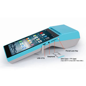 Wholesale <strong>Android</strong> Usb Handheld Pos Shipping Label <strong>Printer</strong> Terminal <strong>With</strong> 2D Qr Scanner Camera - Product Image 4