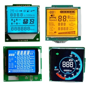 Kleine 7 segment display lcd modul für digital satellite finder meter