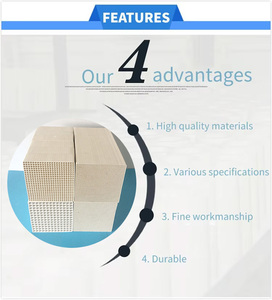 Alumina/Cordierite/Mullite/Corundum Honeycomb Ceramic <strong>Heat</strong> <strong>Exchanger</strong> for Rto or <strong>Rco</strong>