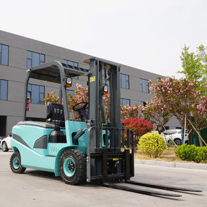 2.5 Ton elettrico Stacker carrello elevatore nuovo sedile operatore fattoria/magazzino 3 metri capacità di sollevamento carico e scaricare sinistra e destra - Product Image 5