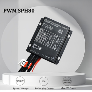 Контроллер солнечного заряда pwm 15a Солнечный контроллер уличного света - Product Image 5