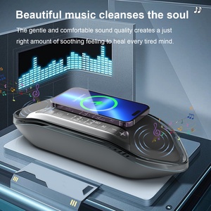 2024 Hot-Selling <strong>Multi</strong>-<strong>Functional</strong> Smart <strong>Speaker</strong> Wireless Charging with BT Connectivity and Clock Display - Product Image 5
