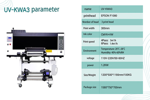 Cowint Automatic with 2 head xp600 uv-dtf printer a3 roll toroll 3D Printer Procolored UVDTFステッカーfor Small Business Ideas - Product Image 3