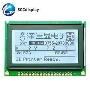 Vendita calda personalizzato 12864-06C COB modulo Display LCD 3.3V monocromatico grafico 128x64 FSTN schermo grigio 128x64 Display LCD - Product Image 3