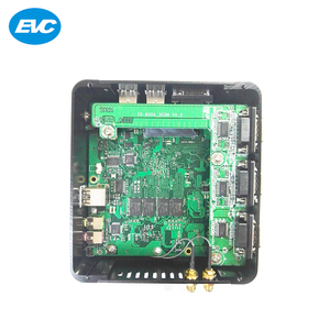 Bajo consumo de energía Mini PC J1900 CPU DDR3L 4 * COM 6 * USB VGA Dual Display Fanless Mini PC para negocios - Product Image 6