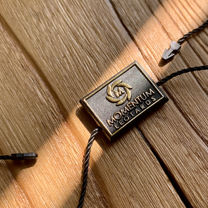 Custom Clothes Logo Seal Hangtag Cotton Plastic <strong>String</strong> Logo Lock Cord Plastic <strong>String</strong> Seal <strong>Tags</strong> Rope Plastic <strong>Tags</strong> <strong>String</strong> - Product Image 5