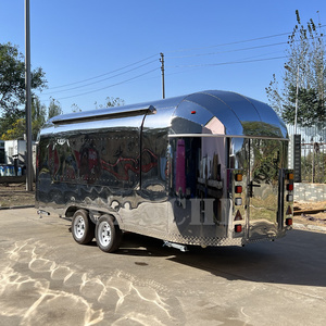 Hot <strong>Sell</strong> Street Airflow <strong>caravan</strong> with Sanck Machines Australia Commercial Ice Cream Coffee Popcorn Street Service Food Cart - Product Image 4