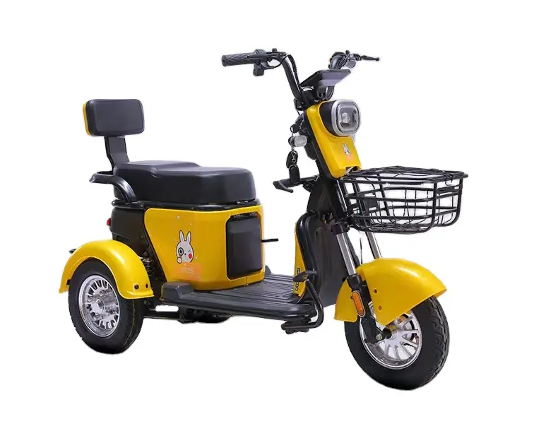 2024 New design electric passenger tricycle electric tricycle motorcycle 2 seat electric tricycle