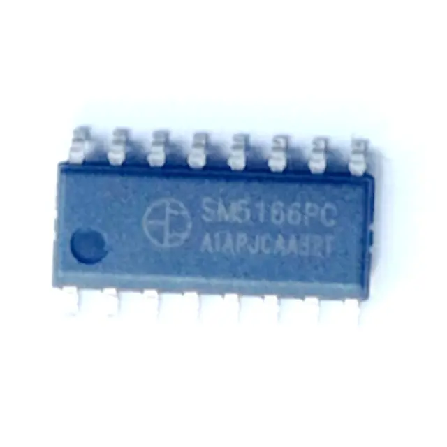 SM5166P SOP16 LED Display Driver IC Chip circuito integrato SM5166PC
