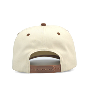 หมวกทรักเกอร์ทูโทนหมวก5แผงวินเทจหมวกทรักเกอร์พร้อมโลโก้ที่กำหนดเองหมวกเบสบอลผ้าฝ้ายหมวกล่าสัตว์หมวกทรักเกอร์ - Product Image 4