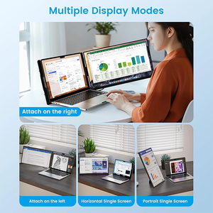 15.6-Inch FHD IPS Panel Notebook Laptop <strong>with</strong> Triple <strong>Monitor</strong> <strong>Built</strong>-<strong>in</strong> Speaker and Type C Interface Compatible <strong>with</strong> PS5 <strong>Computer</strong>