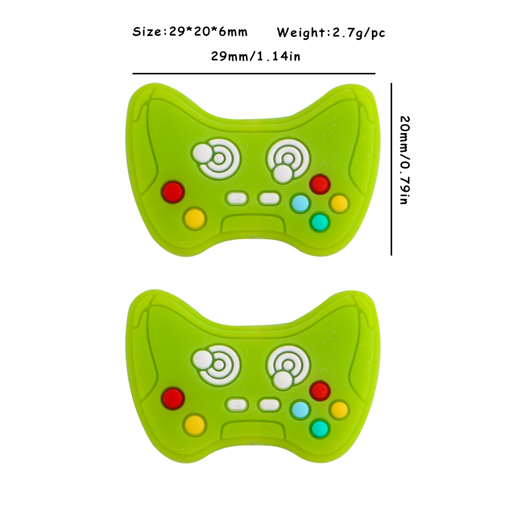 Manette de jeu Focal bead Vert Pomme SA195
