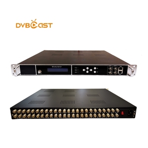 Modulador digital multicanal 24 sintonizador a convertidor RF IP 2/S/S2X/T2 a DVB-T/ATSC/ISDBT/DTMBT/DVBC - Product Image 1