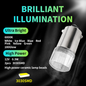 完璧なLED卸売カラフルなba9s30302SMD LED電球t10canbusエラーなしクリアランスライト6000Kターンシグナルランプ - Product Image 6