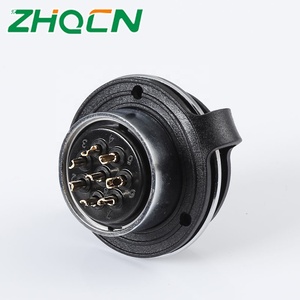ปลั๊กและซ็อกเก็ตการบิน GX/DF25 M25-4/5/6/core ขั้วต่อไฟฟ้าหน้าแปลนแบบวงกลมย้อนกลับ 7 พิน - Product Image 4