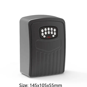 Duvar montaj akıllı parmak izi Bluetooth Tuya güvenli anahtar kutusu şifreli kilit kutu taşınabilir su geçirmez sıfırlanabilir kod ev anahtarı - Product Image 6