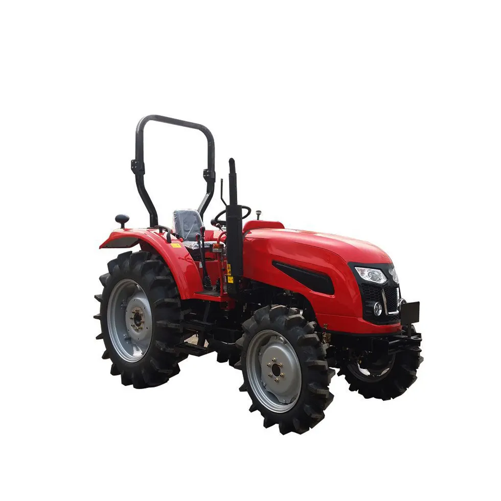 Tractor agrícola de ruedas 4X4 de la mejor marca china, minitractor agrícola LT604 con grandes descuentos