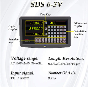 Codificatore a scala lineare per attuatore lineare KA300-470mm SINO - Product Image 3