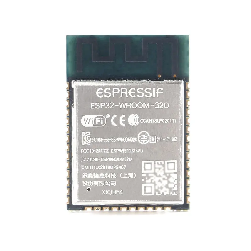 ESP32-WROOM-32D 4Mb 8Mb 16Mb Wifi Bt Mcu Module Iot Draadloze Module ESP32-WROOM-32D-N16 ESP32-WROOM-32D-N8 ESP32-WROOM-32D-N4