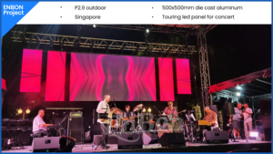 Etkinlik kiralama kapalı açık büyük konserler için LED ekranlar sahne arka plan LED Video duvar yüksek çözünürlüklü LED ekran - Product Image 3