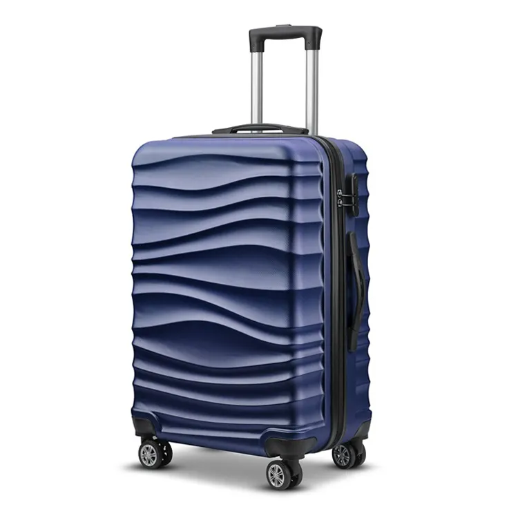 ABS seyahat havaalanı bavul ucuz bagaj seti çekme çubuğu kutusu özelleştirilmiş tekerlekli çanta bagaj çantası seyahat bagaj