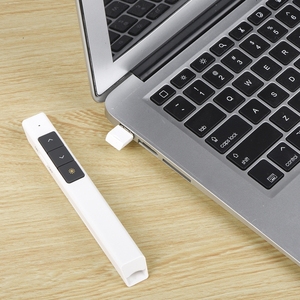 Conpresentatore senza fili pagina Laser rosso tornitura del Volume di controllo PPT presentazione USB 2.4GHz puntatore del Mouse telecomando - Product Image 5