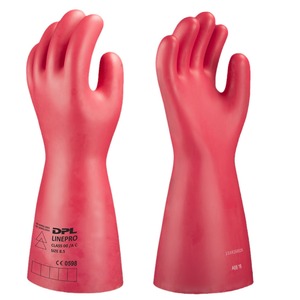 High Voltage Electrician Insulating <strong>Gloves</strong> 10/12/35KV Anti-Electric Live Work Protective Rubber <strong>Gloves</strong> with Anti-Impact Function