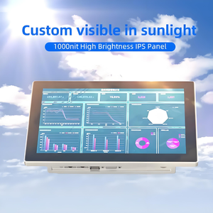 Máquina de automatización de control industrial todo en uno completamente cerrada, tableta industrial con pantalla táctil capacitiva integrada en stock - Product Image 3