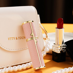 5ml Ury hàng đầu xách tay bơm lại mini du lịch da kẽm nhựa Nước hoa <span class=keywords><strong>Atomizer</strong></span> Spray Chai để bán - Product Image 5