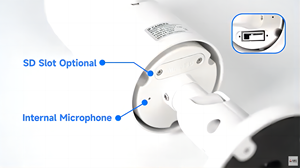 最新AI VCA 8MP全彩IP网络摄像机防水户外闭路电视安全系统sd卡内置 - Product Image 3