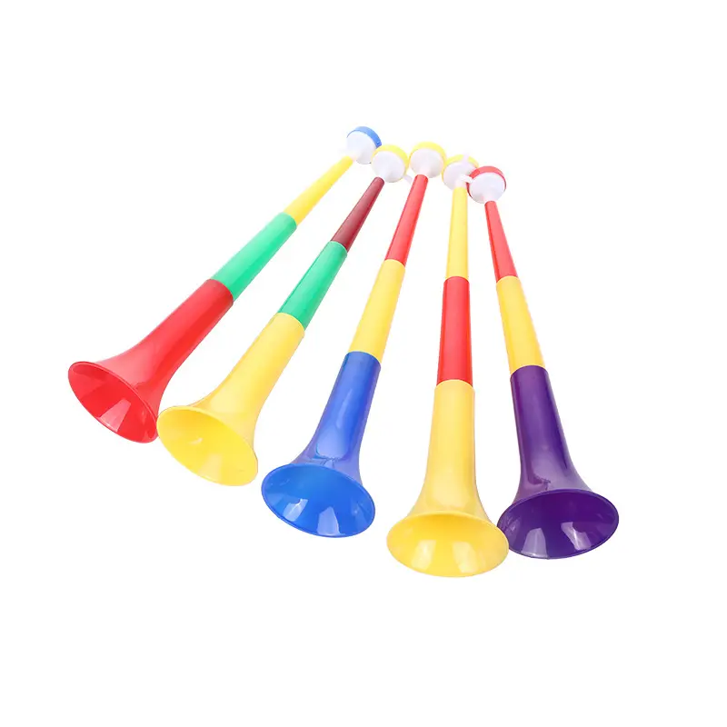 Futebol Futebol Festa Carnaval Jogos Esportes Presente Brinquedo Plástico Estádio Chifre Vuvuzela Fan Cheer Horn