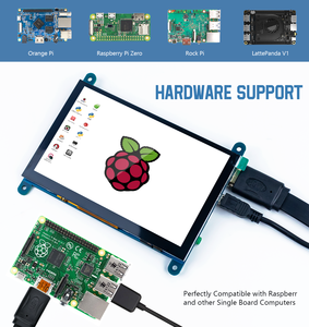 5 Zoll LCD-Touchscreen Raspberry Pi-Display 800 * 480 Kapazitätsbildschirm HDM-I Monitor für Windows 10/8/7 Raspberry Pi-Touchscreen - Product Image 2