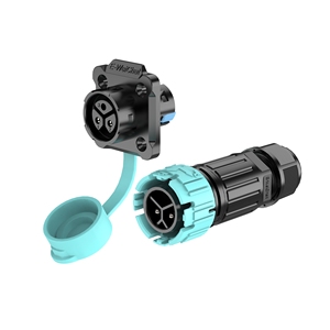 E-Weichat IP68 P23 2/<strong>3P</strong> Clamp Type <strong>Plug</strong> + Socket Split Insert Lighting Connector for 20-14AWG Cable EW-P23MF/MP-2/<strong>3P</strong> - Product Image 2