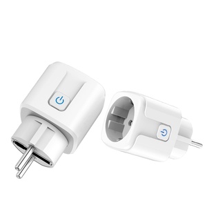 Enchufe inteligente EU zigbee3.0 Enchufe europeo conectado a la puerta de enlace inteligente Control de voz con relé Medición de 16A - Product Image 1