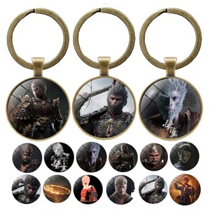 Hot Deal Black Myth Wukong Pendant Accept Custom Wukong Charm Accessories Low Moq Metal <strong>Key</strong> Chains