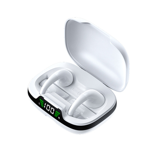 JR03 TWS Wireless Clip-On Sports Headset LED Display Black Pain-Free Wearing for Bluetooth V5.3 for <strong>Apple</strong> Chipset - Product Image 1