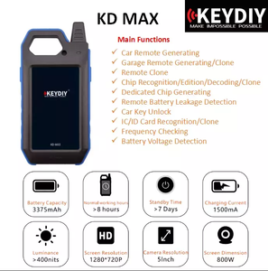 KEYDIYKD-Max KDMAXキーツールロック解除リモートジェネレーターチップリーダー多機能スマートデバイスKEYDIYKD-MAXカーキープログラマー - Product Image 3