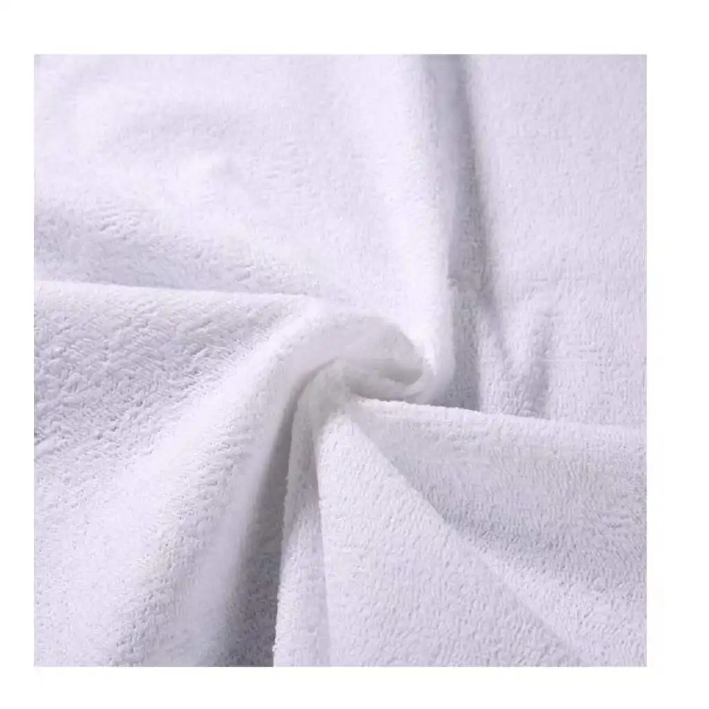 Toalha de algodão macia respirável, toalha impermeável de tecido laminado