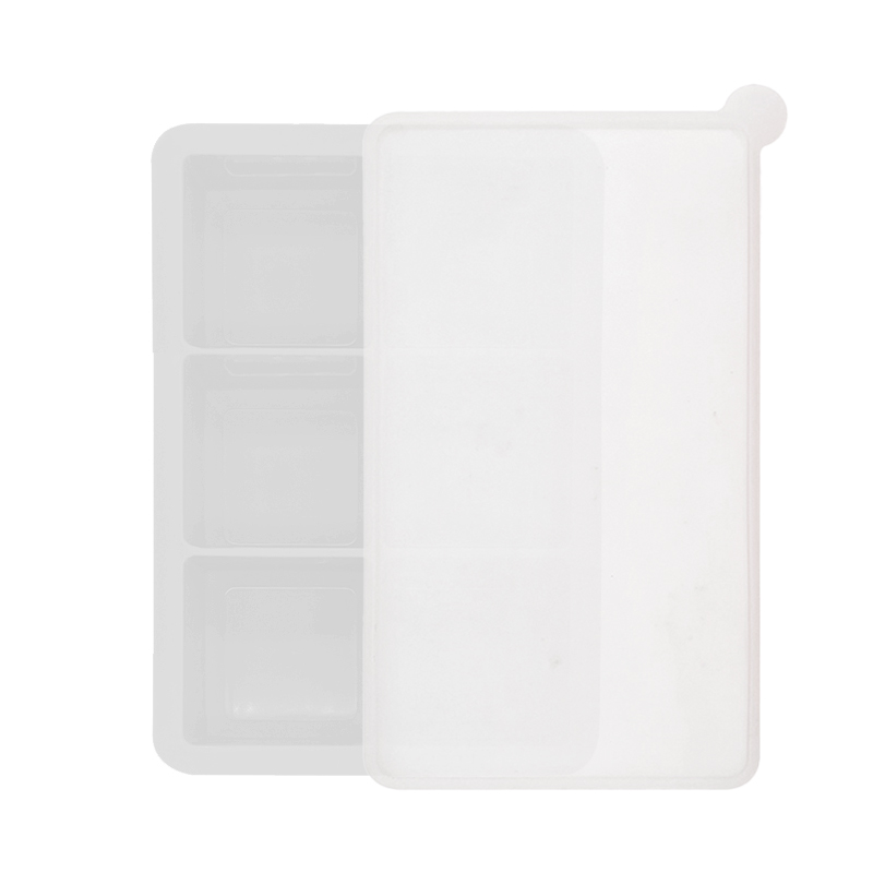 semi-transparent with lid