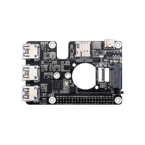 PCIe zu M.2 4G 5G und USB 3.2 HAT für Raspberry Pi Adapter Board werden mit 5G-4IN1-PCB Antenna High-Speed Development Board geliefert - Product Image 3