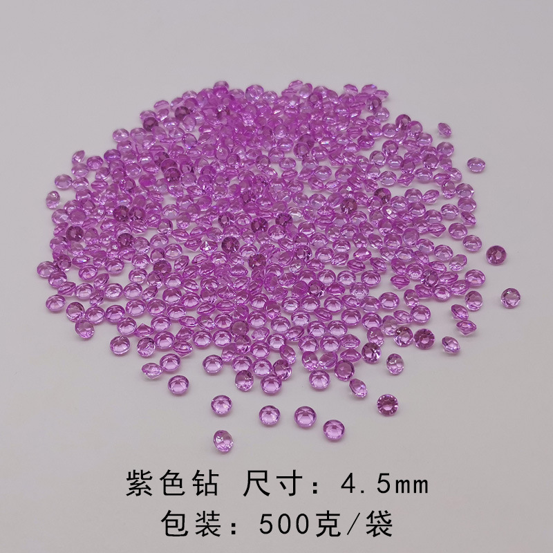 Diamante morado 4,5mm