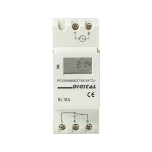 KINEE Spannungsstabilisator wöchentlich programmierbar 220 V 15 A digitaler Wechselstrom-elektronischer Timer-Relay-Schalter mit Anzeigesteuerung DIN RAIL CE - Product Image 2