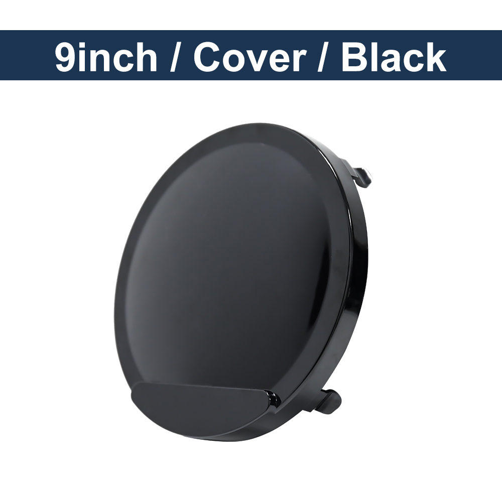 9''- black