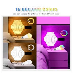 スマートライフ220VE27GU10スポットライトBluetoothスマートLED電球、高品質Tuyaホーム装飾照明A60タイプB22E26 - Product Image 5
